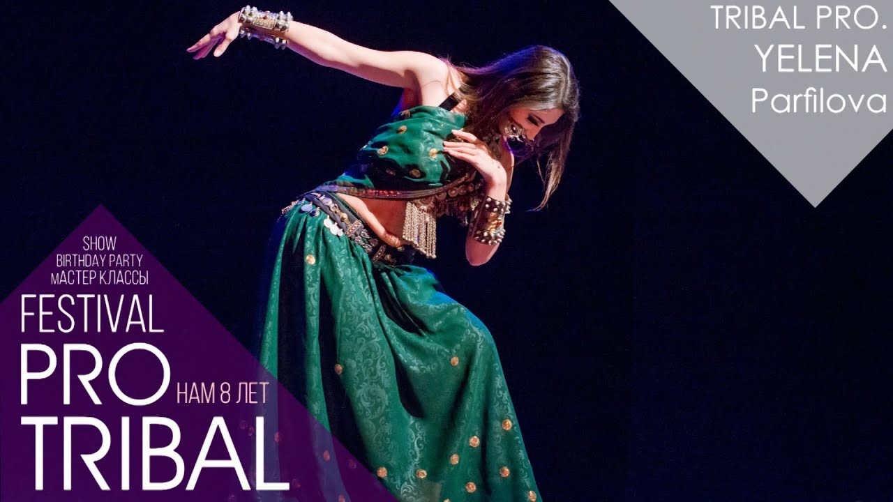 Yelena Parfilova / Indian Tribal Fusion Belly Dance / Lil'Fish and CloZinger GHINA