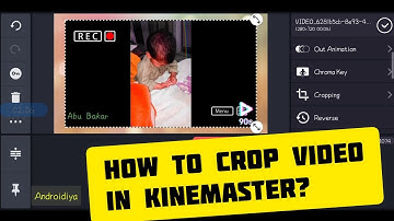 How to crop video in KineMaster 2020
