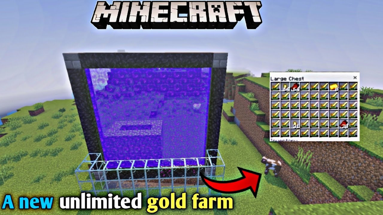 I have made a gold xp farm || Minecraft survival series 