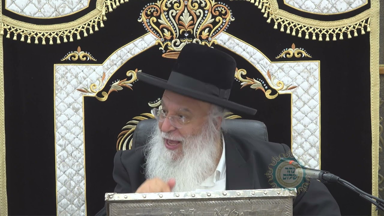 צרפתיתParacha HAG-Sukkot  – Portion hebdomadaire de la Torah Rabbi Benyahu Shmueli Shalita