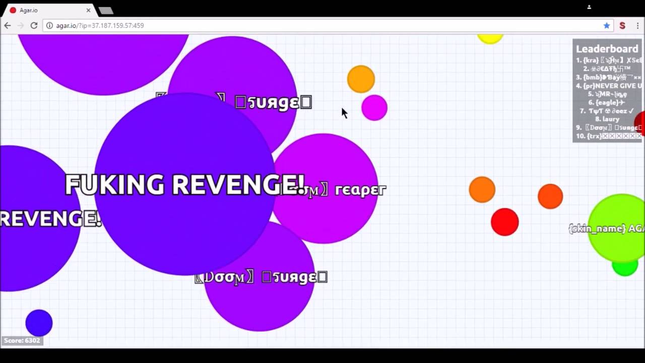 AGAR.IO MODDED SERVER-FUN GAMEPLAY)