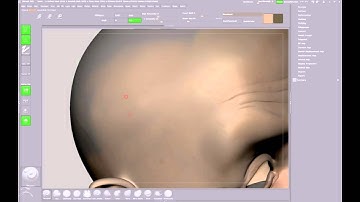 ZBrush Post Spotlight Work, Painting Over Problem Areas.