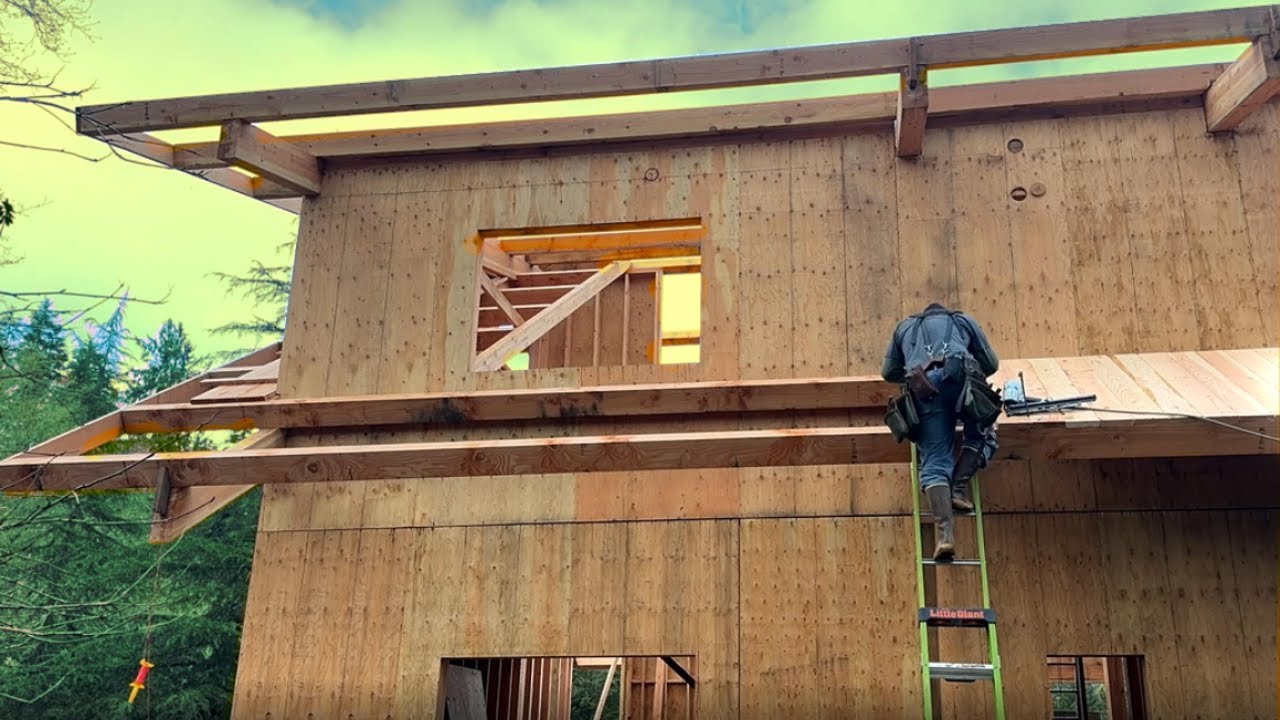 Roof Planking l Storage Garage ep.8