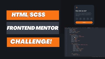 Frontend Mentor Interactive Review Component Challenge (HTML/SCSS)