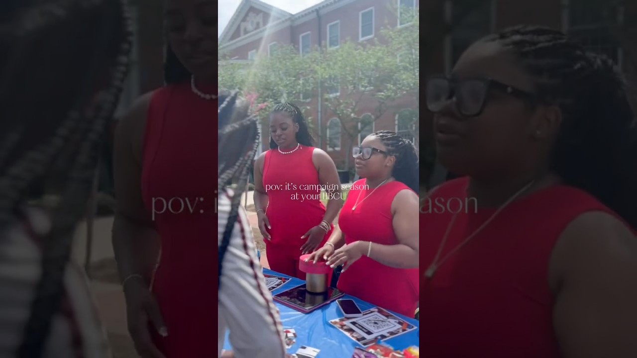 Here’s what a day during campaign season looks like at my HBCU! 🌟 