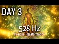 528 Hz Positive Transformation, DAY 3, Emotional &amp; Physical Healing, Full Body Healing