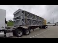 #311 Warehouse Shelving and Rolls of Conveyor Belting The Life of an Owner Operator Truck Dr