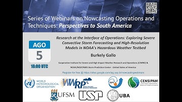 [WMO NMR] Nowcasting Webinars - Burkely Gallo
