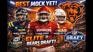 THIS WILL CHANGE EVERYTHING PERFECT 7 Round Chicago Bears Mock Draft PFF