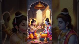 bal hanuman #haathi #tranding#ai viral#bhakti #hanuman #