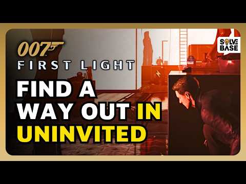 How To Find A Way Out in "Uninvited" Webb Exhibition in 007 First Light