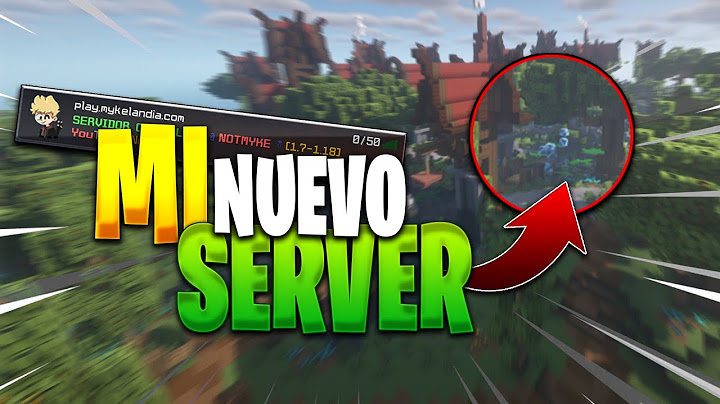 ASI cree mi SERVIDOR [MYKELANDIA]
