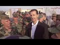 قبل قليل الرئيس الأسد مع رجال الجيش العربي السوري على الخطوط الأمامية الهبيط