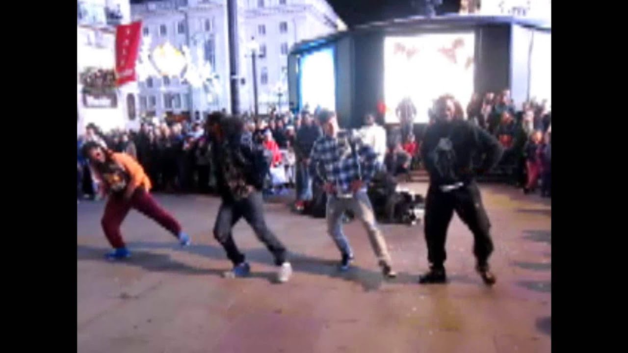 Gangnam Style Piccadilly Circus London