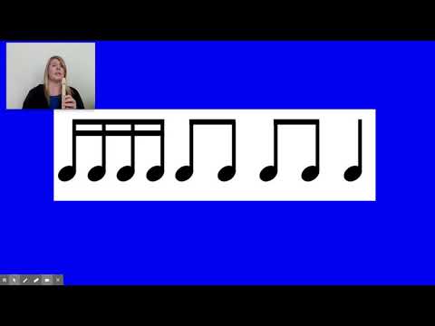 Rhythms on Recorder - takadimi, and ta-di-di