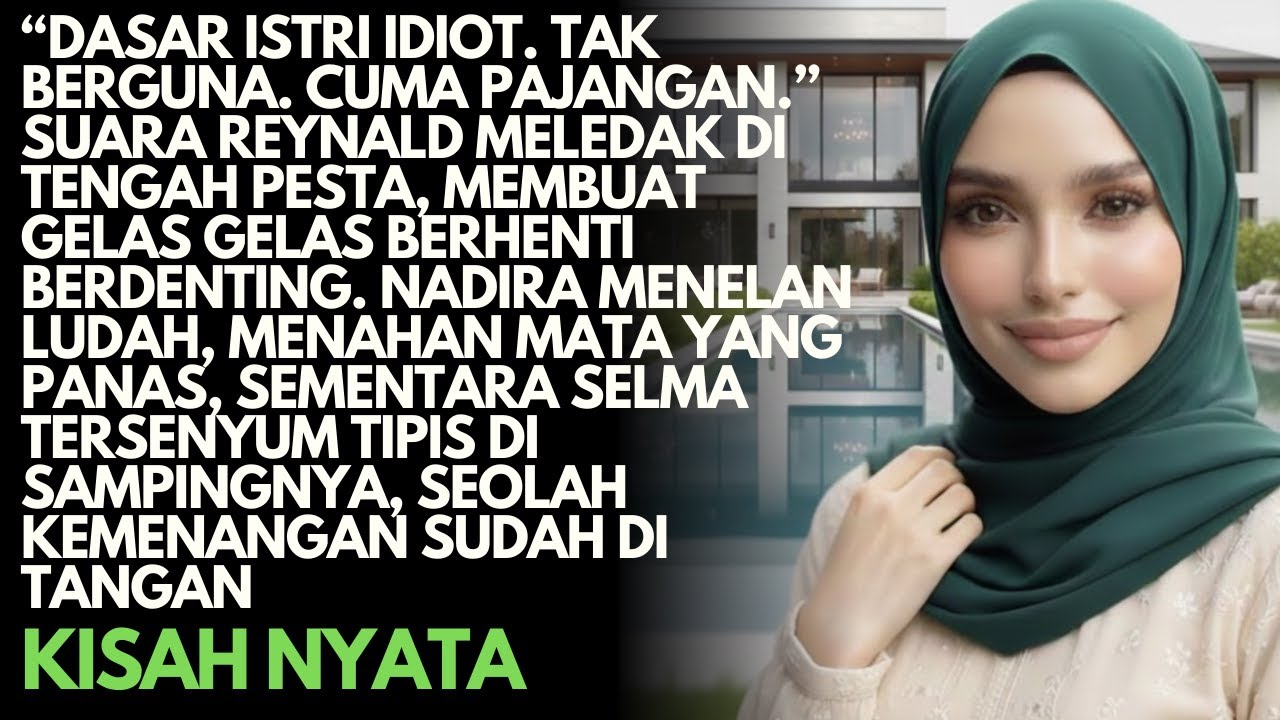 Suami Memanggilku Istri Idiot di Depan Banyak Orang, Malamnya Semua Kekayaannya Pindah ke Namaku