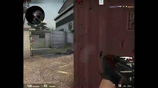 (CSGO) Running Headshot To Win the Round