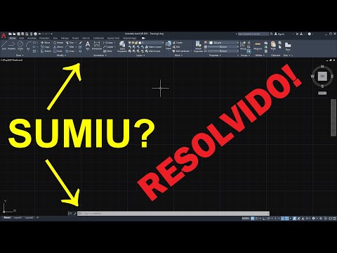 Vídeo: Como posso ver os comandos no AutoCAD?