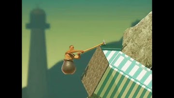 getting over it game play 😱😱!!#youtube #shorts #gettingoverit