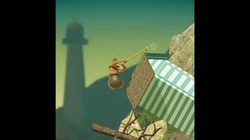 getting over it game play 😱😱!!#youtube #shorts #gettingoverit