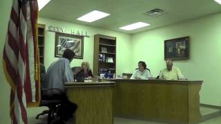 Comanche City Council May 13 2014 Justice for Mary Morgan