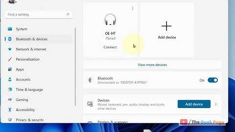 Reset Touchpad Settings To Default In Windows 11