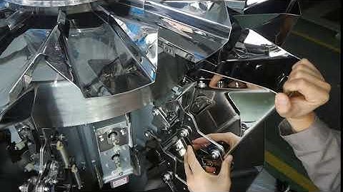 Installation instructions for multihead weigher （For Feed hopper）