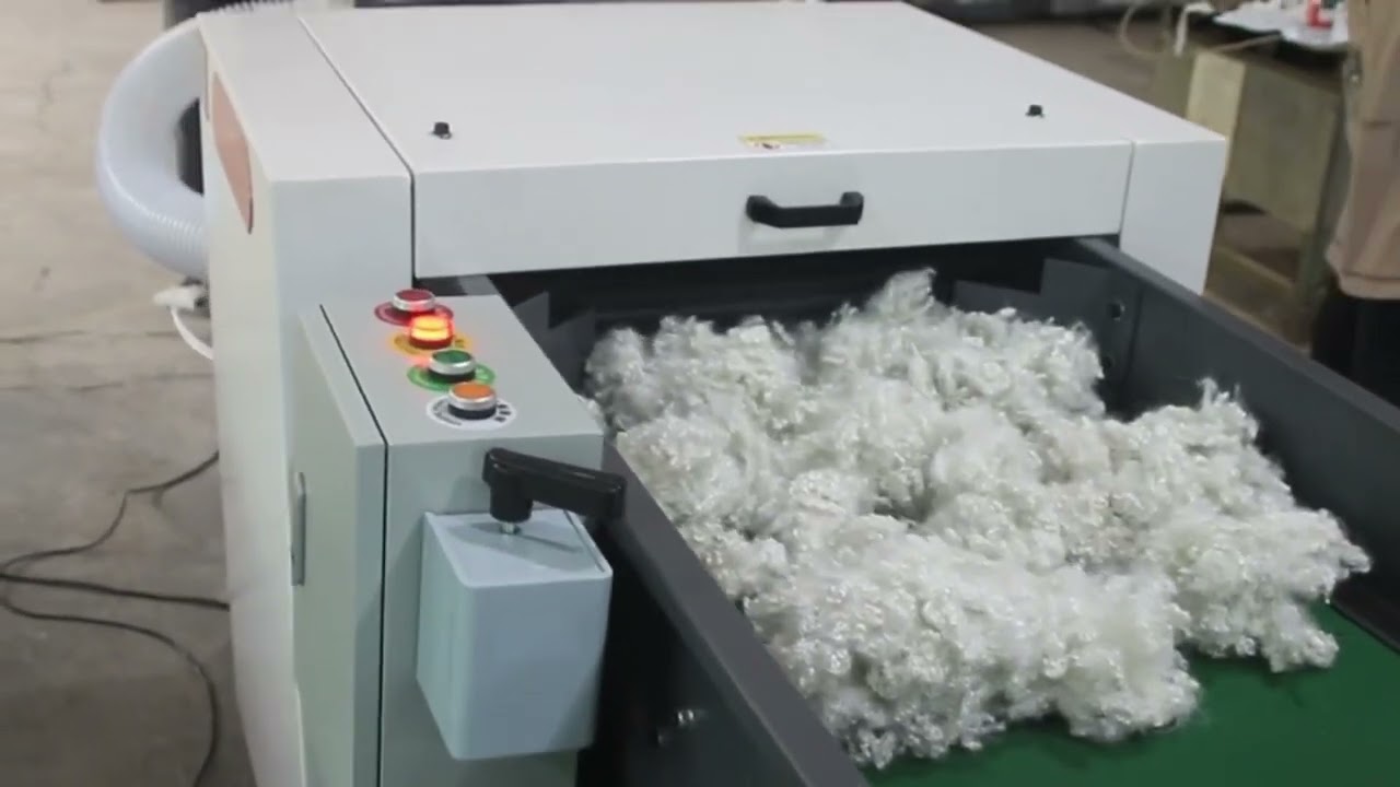 Fiber Opening and Filling Machine.