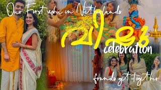 Our Vishu Celebration in Netherlands 🇳🇱 | Get togetherwith friends| Happy Vishu