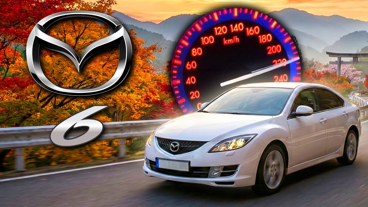 Mazda 6 GH Acceleration Battle | From 1.8 MZR to 3.7 V6