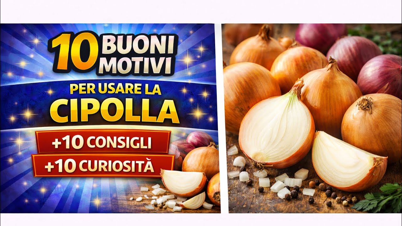 10 Buoni Motivi per Usare la Cipolla in Cucina