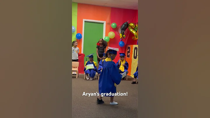 Aryans graduation!! #funny #cute #baby #babyboy