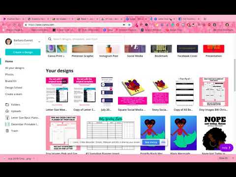 How to Use Canva Journal Templates - YouTube