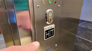 Sweden, Stockholm, Norsborg Subway Station, 2X SMW elevator