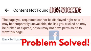 The Page You Requested Cannot Be Displayed Right Now. It May Be Temporarily Unavailable Fix