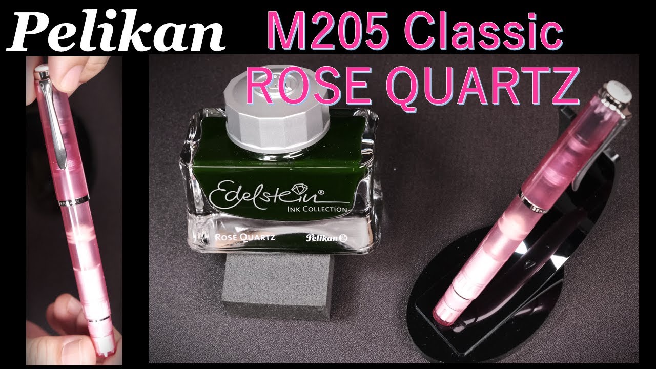 Pelikan Fountain Pen M205 Classic [Rose Quartz] B Nib: Test