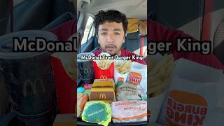 Mcdonalds Vs Burger King