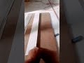 laminate cuting 3/4 inch Patti for drower Border 😃👊#interiordesign #interiordecor#ytshorts #interior