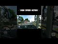 BUSSID HIGH SPEED ACTION BY SANDY #fgh #bussid #trending #bussimulatorindonesia #shortsfeed #gaming