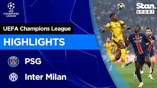 Thumbnail for PSG v Inter Highlights | 2024/25 | UEFA Champions League