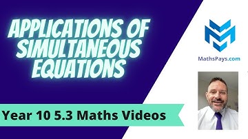 Applications of Simultaneous Equations