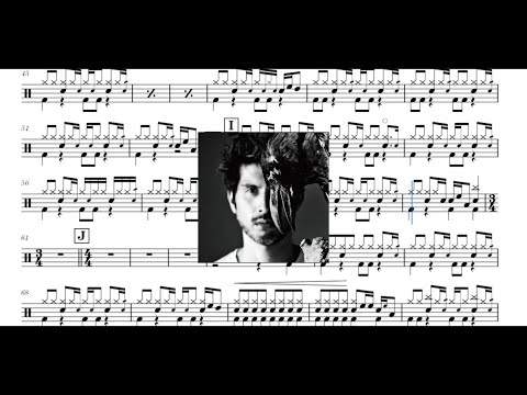ノンフィクション - 平井堅　【drum score.ドラム譜】