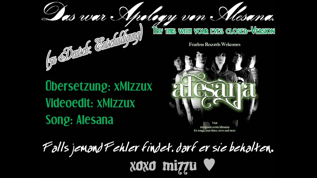 But If You Close Your Eyes übersetzung