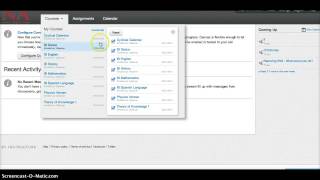 Canvas: Customizing the Course Drop-Down Menu