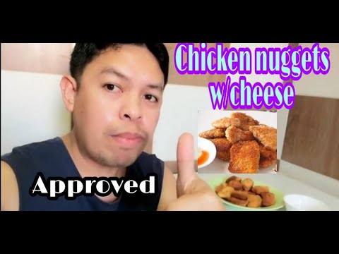Chicken Nuggets with Cheese - YouTube