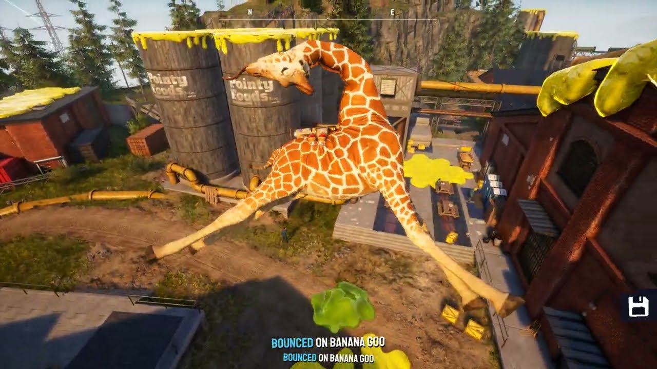 🦒 A Joyful Day With a Giraffe – Silly Physics, Funny Moments & Pure Fun! (4K Ultra Graphics)
