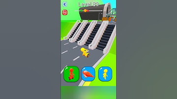 Shape-Shifting 🚗🚁🛥️ | New Hyper Casual Game 🔥| #shorts #short #shapeshifting  #gameplay #shortsfeed