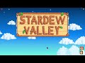 Playing Stardew Valley