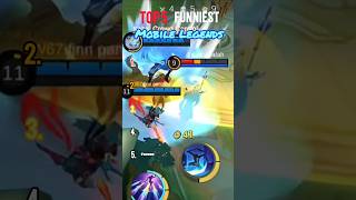 TOP 5 FUNNIEST MOBILE LEGENDS part 13 #top5 #funny #mobilelegends #mlbb #shorts