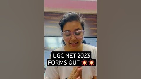 UGC NET DEC 2023 FORMS OUT 💥 | Aditi Mam #shorts #shortsfeed  #ugcnet #netjrf